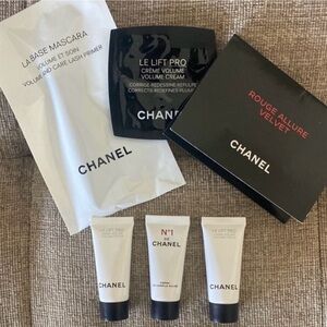 Brand New Chanel Skincare and Makeup Sample Set